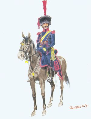Royal Guard - Horse Artillery, Undress Uniform, Private, 1812.jpg