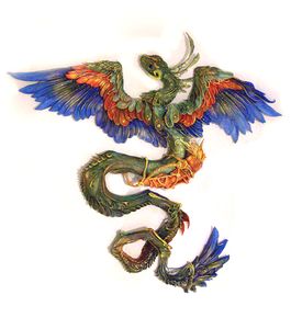Quetzalcoatl in progress by creaturesfromel.jpg