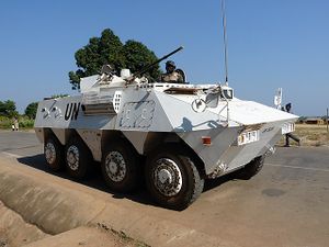United Nations Type 07P with gun turret, Central Africa.jpg