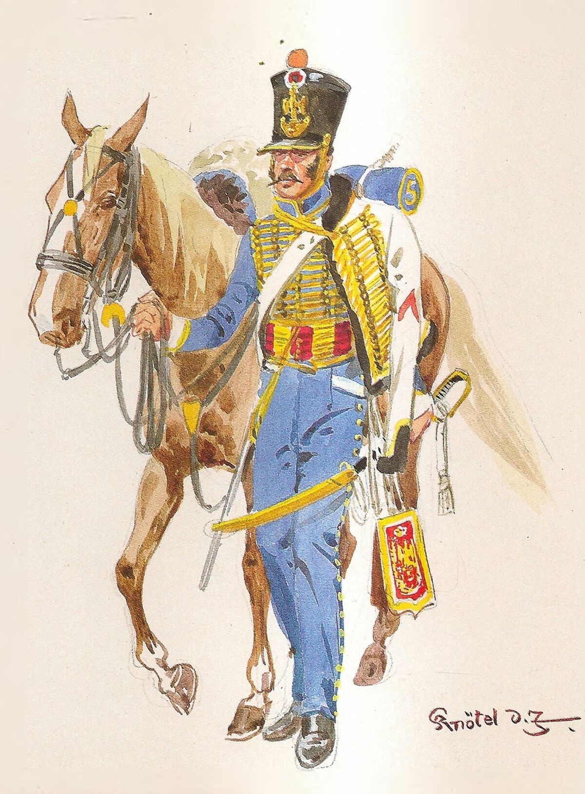 Французский Гусар 1812 форма