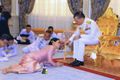 Фрагмент свадебной церемонии короля Таиланда Рамы Х и главы его охраны Сутхиды Вачиралонгкорн, 2019 г..jpg