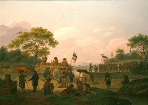 Patrol of the National Guard, painting by Tobias Gimbel.jpg