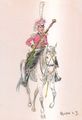 7th Chasseurs a Cheval Regiment, Bandsman, 1809.jpg