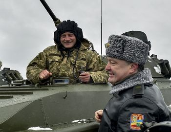Рабочая поездка Президента в Житомирскую область, 5 января 2015 года12.jpg