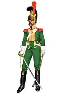 Улан элитной роты 2-го полка шеволежер-улан в парадной форме, 1811 - 1814.jpg