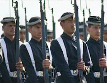 Nepal army reenactors.jpg