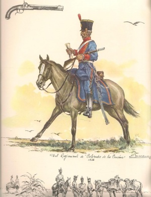1826 - Regimiento de 'Colorados de las Conchas'.jpg
