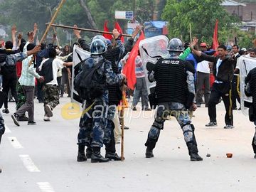 Maoist call Indefinite General Strike Day 6, Friday May 7 2.jpg