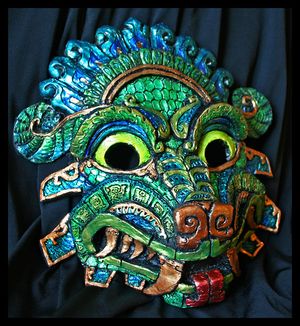 Quetzalcoatl molded mask by namingway-d5n9ee6.jpg
